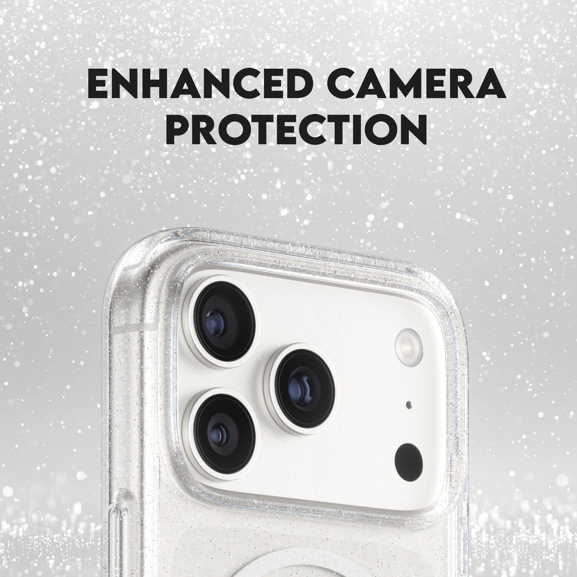 CARE by PanzerGlass® Flagship Case Urban Explorer Star Lit m. Weiß MagSafe iPhone 17 Pro